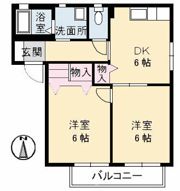 ファミーユ中野 A棟の間取り画像