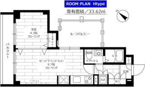 ステージファースト田園調布アジールコートの間取り画像