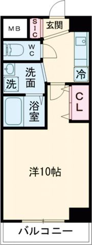 リアライズ神戸SOUTHの間取り画像