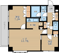 KDXレジデンス代官山Ⅱの間取り画像