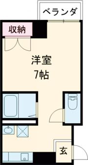 クレーデル四条の間取り画像