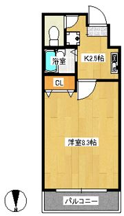 サンパティック参番館の間取り画像