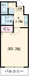 サンパティック参番館の間取り画像