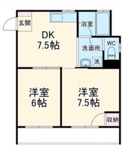 ベルポートINABAの間取り画像
