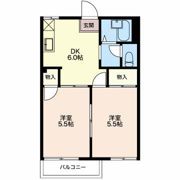 ボナール今本Aの間取り画像