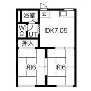タウニー8の間取り画像