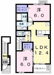 ヴィオラ プリートの間取り画像