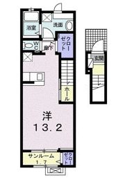 イル ヴェント ヴェルデの間取り画像