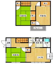三谷住宅の間取り画像