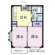 エルディム磯崎の間取り画像