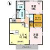 アブニール新涯 A棟の間取り画像