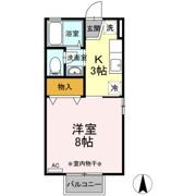 ジュネスR Ⅱの間取り画像