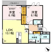 エコール草戸の間取り画像