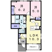 ルミウスⅡ Bの間取り画像