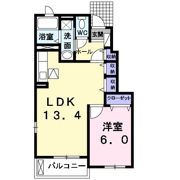 アンディ Ⅱの間取り画像