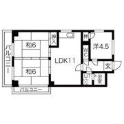 マンション桂の間取り画像