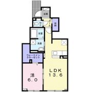 オーク サイド パレスⅠの間取り画像