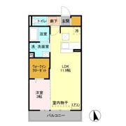 ディアマント Aの間取り画像