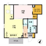 ローズコート Ⅰの間取り画像