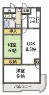 グランドファミリア高井田の間取り画像