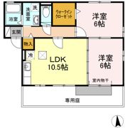 ポラリス Y・S Aの間取り画像