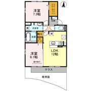 Clivia Southの間取り画像