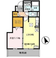 モダンコート東阿保の間取り画像