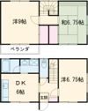 ロワジール伊奈の間取り画像