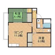 セジュールMの間取り画像