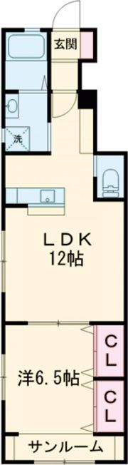 サニーヒルNcosmosの間取り画像