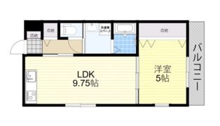 グランシャリオ招提Ⅲの間取り画像