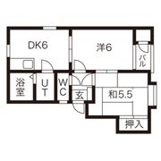 ヘリオスA棟の間取り画像