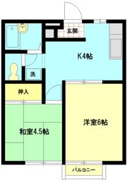 クリドタマナワの間取り画像