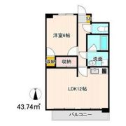 グリーンヒル岡弥の間取り画像