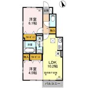 ダイヤモンド Aの間取り画像