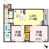 D-ROOM新宿Ⅰ-Aの間取り画像