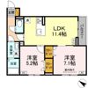 D-ROOM新宿Ⅰ-Aの間取り画像