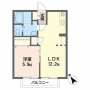 前山ハイツの間取り画像