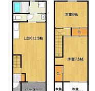 レガロ住吉Bの間取り画像