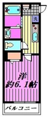 Mark Duo狭山Ⅱの間取り画像