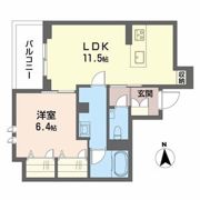 シャーメゾン京都旧二条の間取り画像