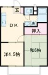 水木公園ハイツの間取り画像