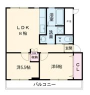 高津橋農住団地A棟の間取り画像