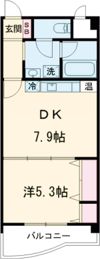 ジェルメ城陽の間取り画像
