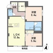 シャーメゾンSUN Aの間取り画像