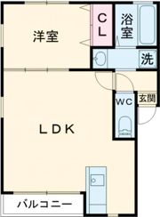 REVE有福Ⅲの間取り画像