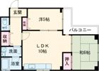 パインハイツ西芦屋の間取り画像