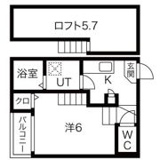 ラ・ポルトの間取り画像