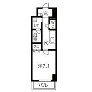 カーサニア尾頭橋の間取り画像