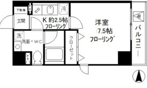 アイリスコート三鷹の間取り画像